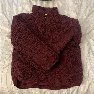 Thread & Supply Burgundy SUPER soft pullover